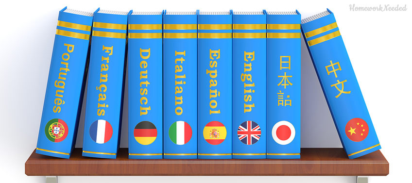 Dictionaries on a Shelf