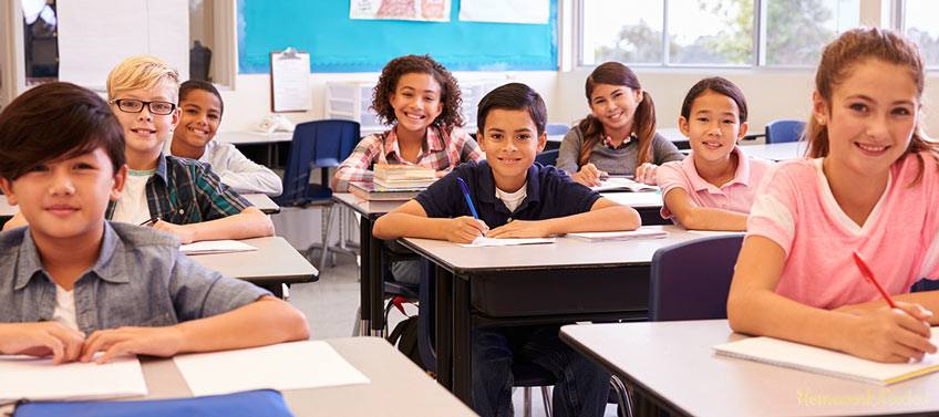 Pupils in Classroom